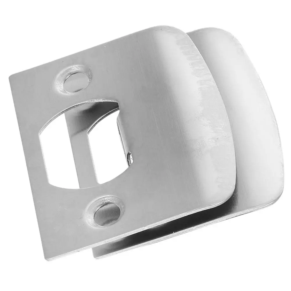 2Pcs Deadbolt Strike Plate Stainless Steel Door Reinforcement Plate Hole Filler Cover Front Door Security Repair Kit
2Pcs Deadbolt Strike Plate Stainless Steel Door Reinforcement Plate Hole Filler Cover Front Door Security Repair Kit