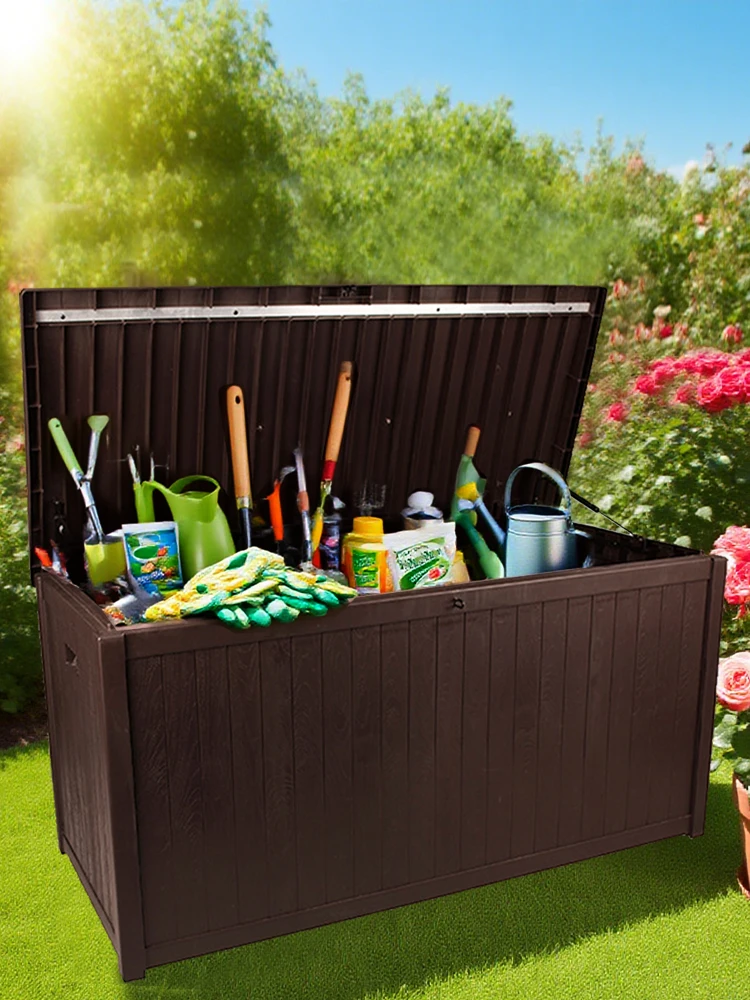 Outdoor Storage Box Lockable Deck Box UV-Resistant for Patio Furniture Outdoor Cushions
Outdoor Storage Box Lockable Deck Box UV-Resistant for Patio Furniture Outdoor Cushions