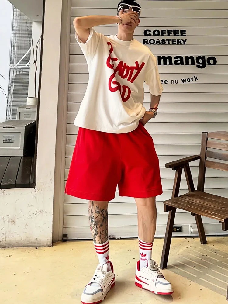 Summer Casual Floral Print Set Loose Short Sleeve Shorts for Men And Women Trendy American Style Youth Sportswear Ensemble
Summer Casual Floral Print Set Loose Short Sleeve Shorts for Men And Women Trendy American Style Youth Sportswear Ensemble