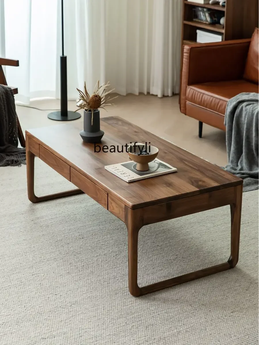 smt03 new North American Black Walnut Solid Wood Coffee Table Log Living Room Small Apartment with Drawer Japanese Styless 03
smt03 new North American Black Walnut Solid Wood Coffee Table Log Living Room Small Apartment with Drawer Japanese Styless 03