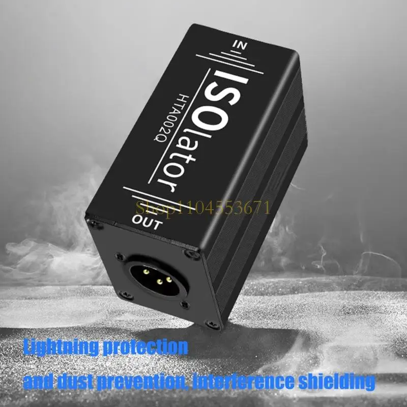 Best Seller XLR/6.35mm Music Ground Looping Isolator Eliminates Microphones Noise For Studio Use
Best Seller XLR/6.35mm Music Ground Looping Isolator Eliminates Microphones Noise For Studio Use
