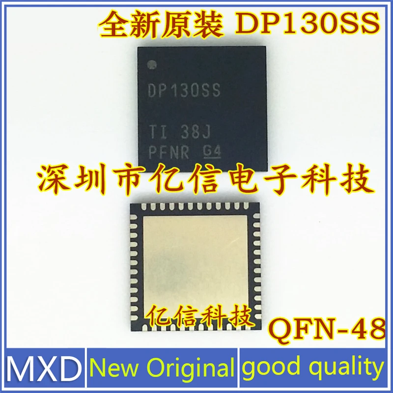 5 шт./лот, новый оригинальный адаптер DP130SS VFQFN48, IC-адаптер для ноутбука, в наличии, хорошее качество
5 шт./лот, новый оригинальный адаптер DP130SS VFQFN48, IC-адаптер для ноутбука, в наличии, хорошее качество