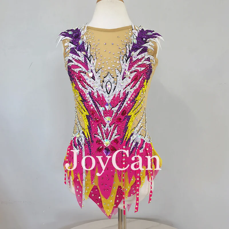 JoyCan Rhthmic Gymnastics Leotards Girls Women Pink Spandex Elegant Dance Wear for Competitiion
JoyCan Rhthmic Gymnastics Leotards Girls Women Pink Spandex Elegant Dance Wear for Competitiion
