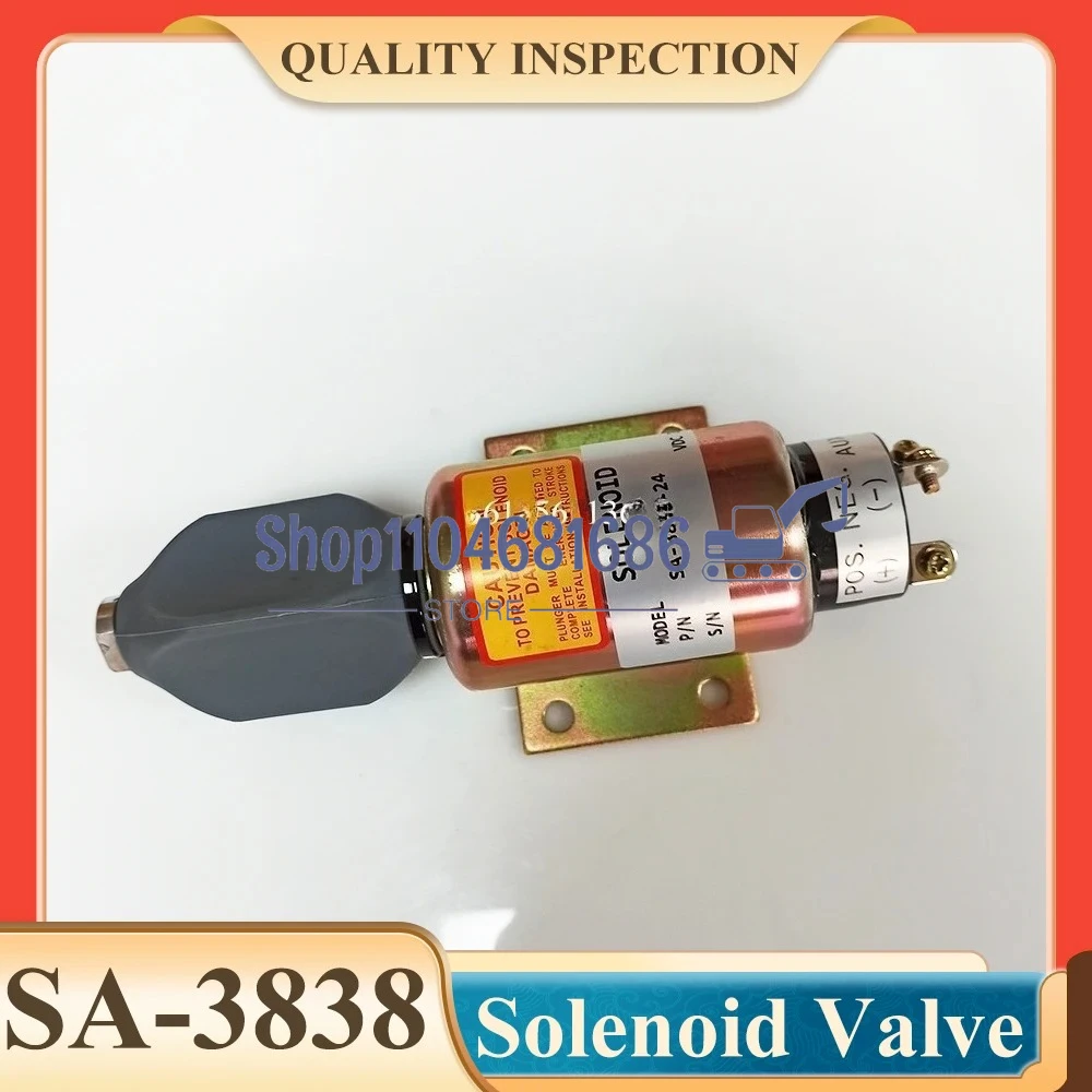 SA-3838-24 SA-3838-12 SA-3838 12V/24V Stop Solenoid For 2003-24E7U1B1S2A 3 Terminals Solenoid Valve
SA-3838-24 SA-3838-12 SA-3838 12V/24V Stop Solenoid For 2003-24E7U1B1S2A 3 Terminals Solenoid Valve