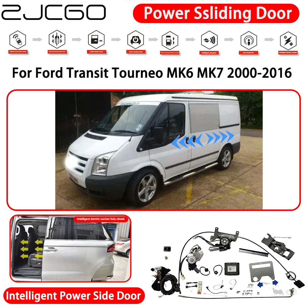 for Ford Transit Tourneo MK6 MK7 2000-2016 Smart Electric Left Right Sliding Side Door Motor Retrofit Kit System Key Fob Control
for Ford Transit Tourneo MK6 MK7 2000-2016 Smart Electric Left Right Sliding Side Door Motor Retrofit Kit System Key Fob Control