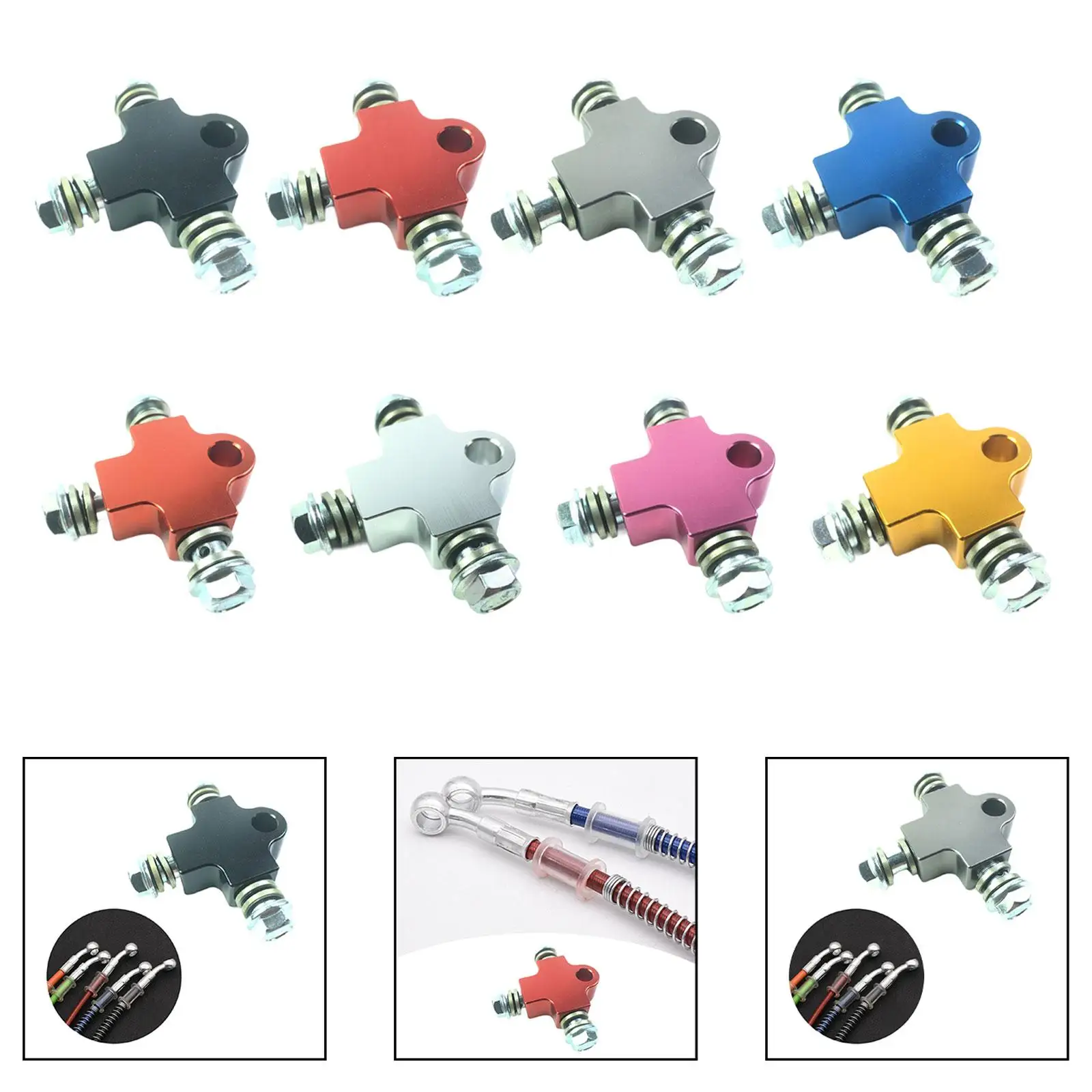 Трехходовой разъем для тормозного масляного шланга, кронштейн для мотоцикла и квадроцикла
Трехходовой разъем для тормозного масляного шланга, кронштейн для мотоцикла и квадроцикла