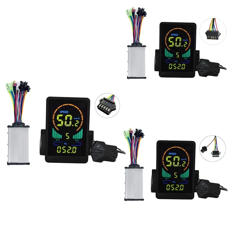 M7C Electric Bike LCD Display Color Meter 24V-60V+36V 350W Sine Wave Controller UART for E Bike E Scooter
M7C Electric Bike LCD Display Color Meter 24V-60V+36V 350W Sine Wave Controller UART for E Bike E Scooter