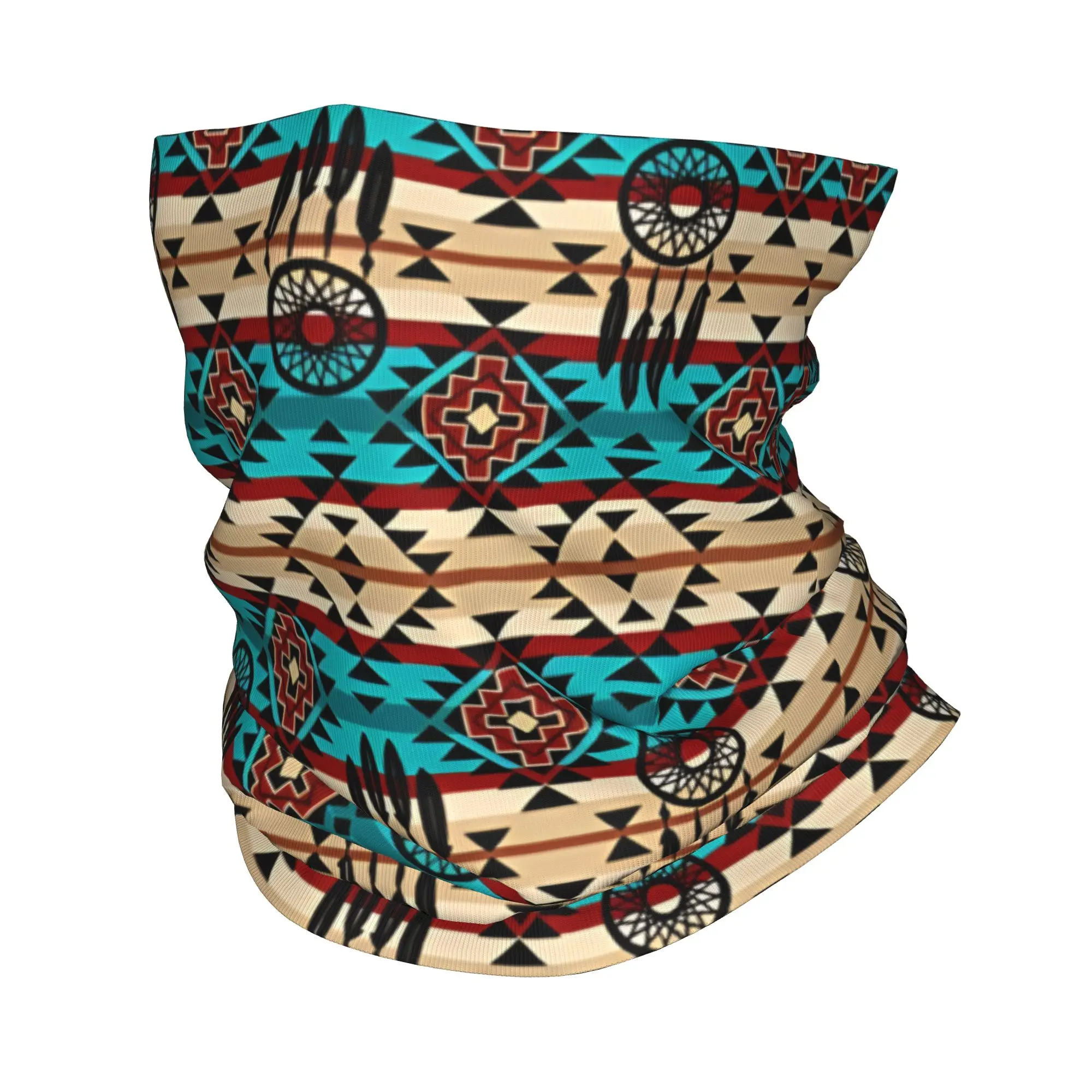 Ethnic Aztec Geometric Bandana Winter Neck Warmer Men Windproof Wrap Face Scarf for Ski Native Southwest Pattern Gaiter Headband
Ethnic Aztec Geometric Bandana Winter Neck Warmer Men Windproof Wrap Face Scarf for Ski Native Southwest Pattern Gaiter Headband
