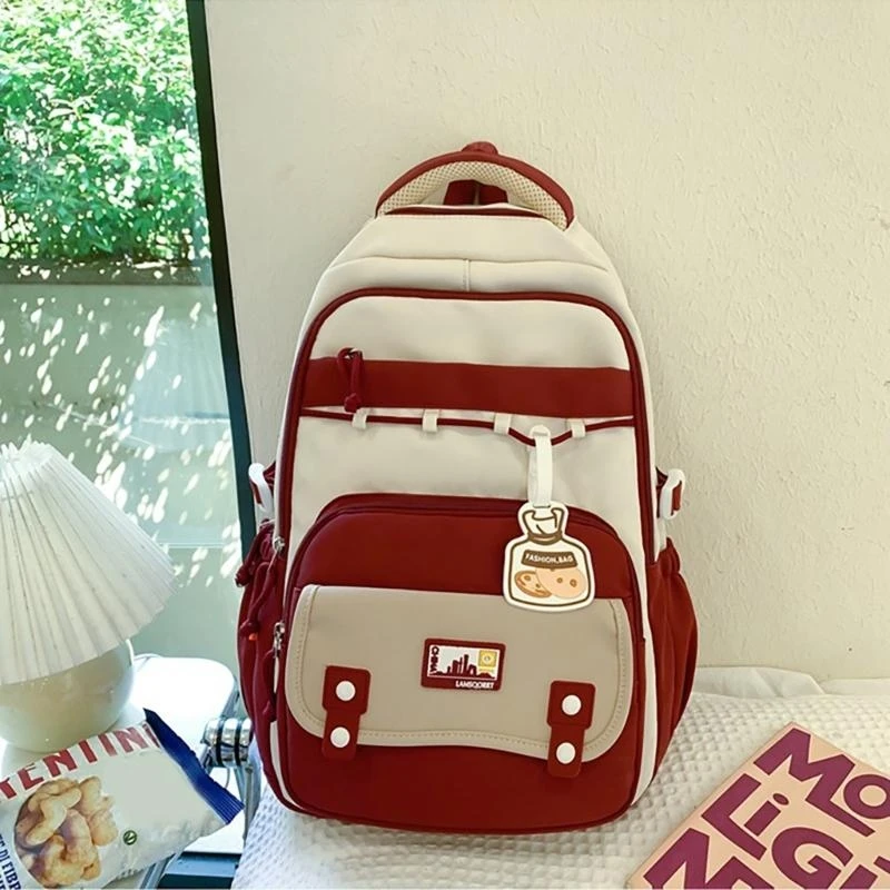 F19F Student School Backpack Large Capacity Backpack Girls Casual Daypacks Korean Styles Backpack Travel Backpack for Daily
F19F Student School Backpack Large Capacity Backpack Girls Casual Daypacks Korean Styles Backpack Travel Backpack for Daily