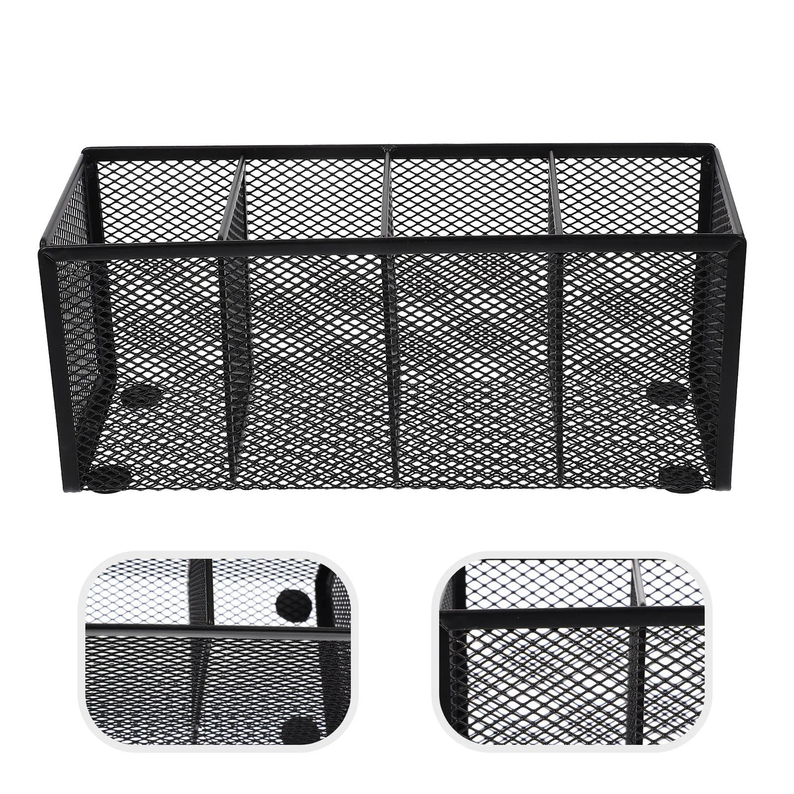 Mesh Iron Pen Holder Desktop Organizer Makeup Storage Box 4 Compartments Stationery Holder Sundries Desktop Storage
Mesh Iron Pen Holder Desktop Organizer Makeup Storage Box 4 Compartments Stationery Holder Sundries Desktop Storage