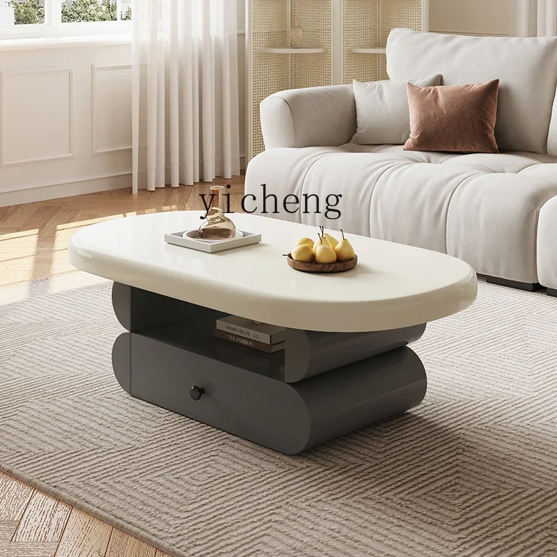 XL Cream Wind Oval Coffee Table Living Room Solid Wood Light Luxury Wind Creative Wabi Sand Wind Coffee Table
XL Cream Wind Oval Coffee Table Living Room Solid Wood Light Luxury Wind Creative Wabi Sand Wind Coffee Table