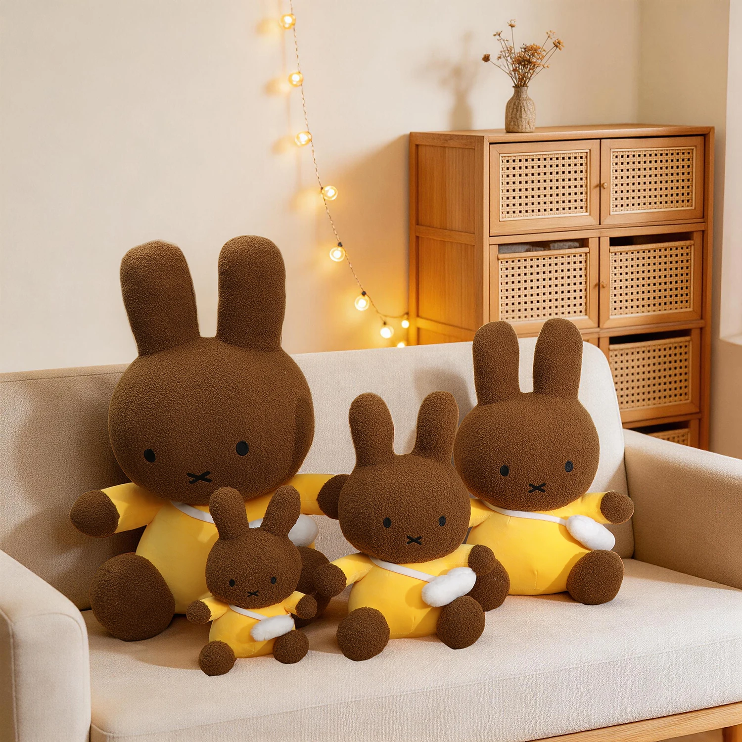 Large Size 80cm Kawaii New Miffy Rabbit Plush with Star Bag, Boris Bear Stuffed Doll, Soft Fluffy Set for Bedroom Decor & Gifts
Large Size 80cm Kawaii New Miffy Rabbit Plush with Star Bag, Boris Bear Stuffed Doll, Soft Fluffy Set for Bedroom Decor & Gifts