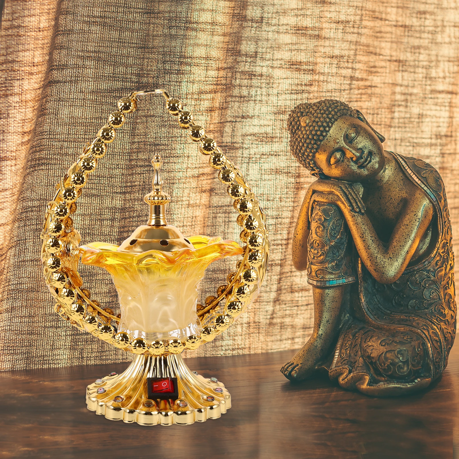 Plug in Burner Electric Electric Censer Burner Censer S Aroma Metal Middle East Style Home Decor Yoga Office Teahouse
Plug in Burner Electric Electric Censer Burner Censer S Aroma Metal Middle East Style Home Decor Yoga Office Teahouse
