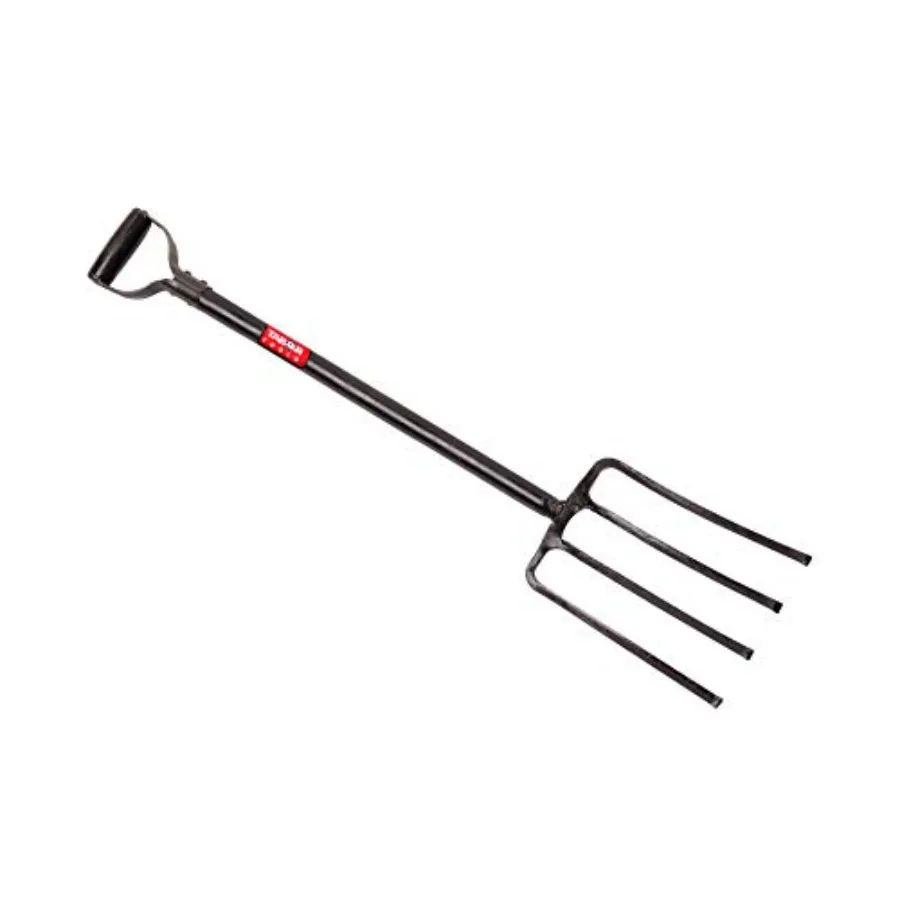 Digging Fork Steel Shaft Super Heavy Duty 4 Tine Spading Fork Virtually Unbreakable Garden Fork 40 Inch Length. J59A.
Digging Fork Steel Shaft Super Heavy Duty 4 Tine Spading Fork Virtually Unbreakable Garden Fork 40 Inch Length. J59A.