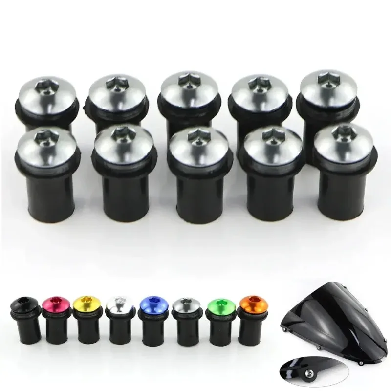 10 Pieces 5MM Windshield Bolt Windscreen Mounting Screw Kit For Honda CBR 600RR 1000RR CBR600RR CBR1000RR FIREBLADE 2008-2023
10 Pieces 5MM Windshield Bolt Windscreen Mounting Screw Kit For Honda CBR 600RR 1000RR CBR600RR CBR1000RR FIREBLADE 2008-2023