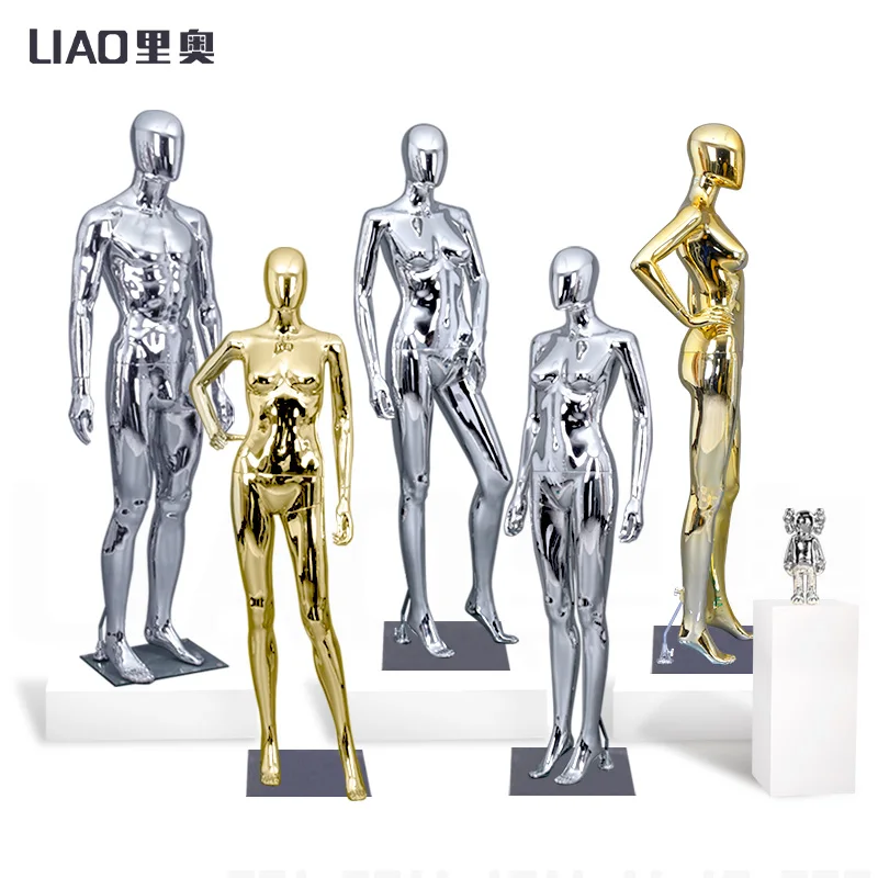 Hot sell Female full body mannequins for clothes boutique Display gold silver chrome Torso women dummy
Hot sell Female full body mannequins for clothes boutique Display gold silver chrome Torso women dummy