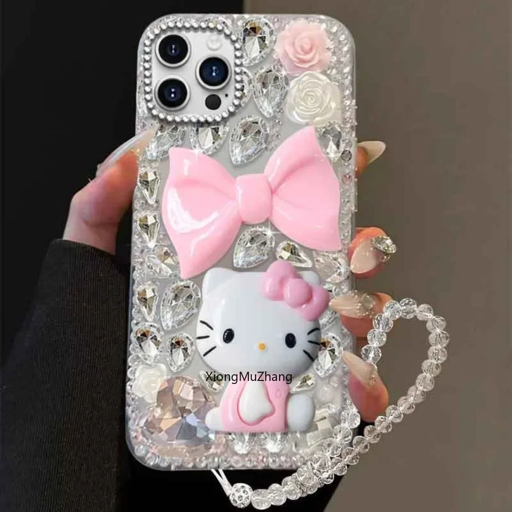 Glitter Rabbit Bowknot Flower Phone Case for IPhone 16 Pro Max 13 15 14 11 12 Pro 17 Air 3D Diamond Rhinestone Transparent Cover
Glitter Rabbit Bowknot Flower Phone Case for IPhone 16 Pro Max 13 15 14 11 12 Pro 17 Air 3D Diamond Rhinestone Transparent Cover