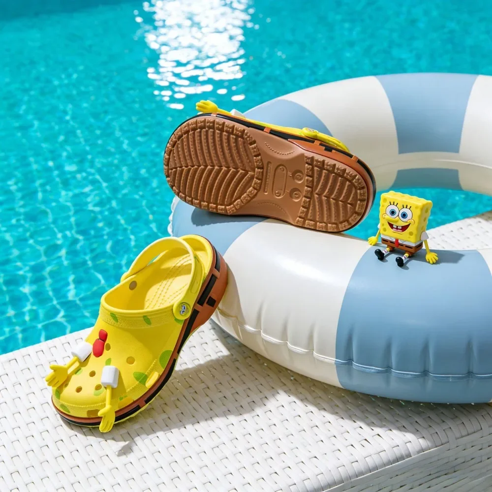 Anime SpongeBob Patrick Star Shoes Couple Cartoon Clogs Summer Beach Non-Slip EVA Closed Toe Comfort Ultra Cool New Sandals Gift
Anime SpongeBob Patrick Star Shoes Couple Cartoon Clogs Summer Beach Non-Slip EVA Closed Toe Comfort Ultra Cool New Sandals Gift
