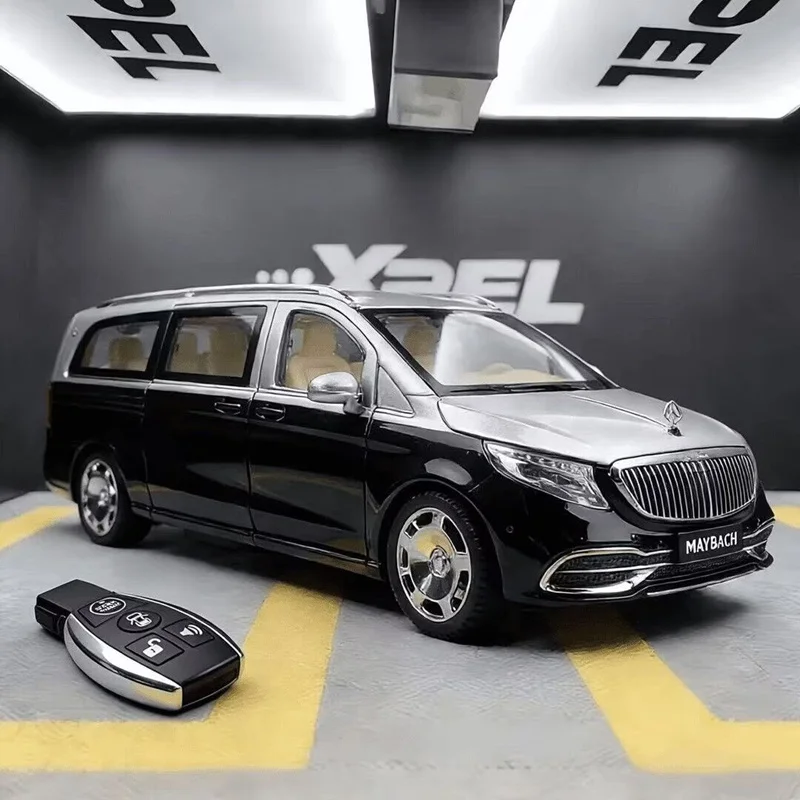 Модель автомобиля Maybach VITO VS680 MPV 1:24, литая, с управлением с ключа, металлическая, имитация звука и света, подарок для детей
Модель автомобиля Maybach VITO VS680 MPV 1:24, литая, с управлением с ключа, металлическая, имитация звука и света, подарок для детей