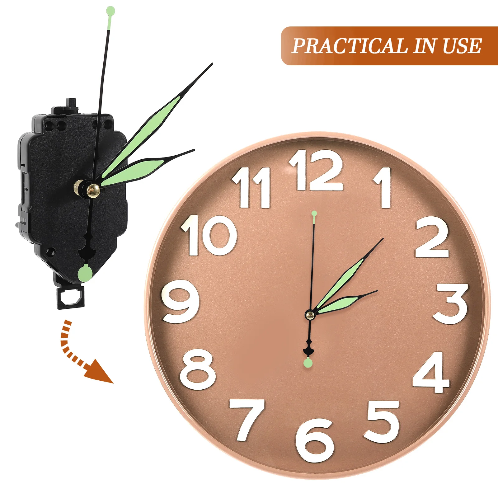 Retro Clock Movement DIY Kit 1#028 Fluorescent Box Axle 12 Thread 5MM Wall Clock Mechanism Parts Repair Plastic Durable
Retro Clock Movement DIY Kit 1#028 Fluorescent Box Axle 12 Thread 5MM Wall Clock Mechanism Parts Repair Plastic Durable