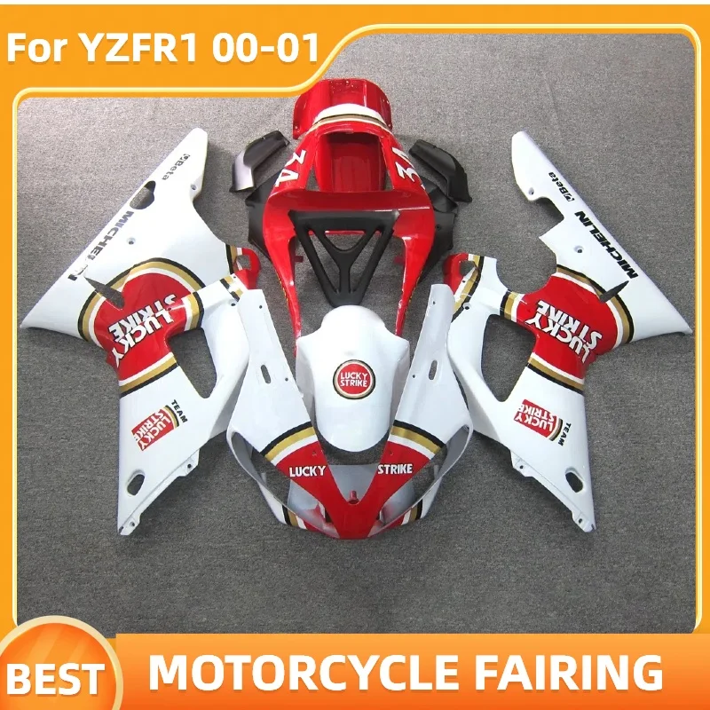 Custom Bodywork For YAMAHA YZFR1 00 01 1000CC YZF-R1 2000-2001 Motorcycle Body Rebuilding Factory OEM Fairing Kit red/white
Custom Bodywork For YAMAHA YZFR1 00 01 1000CC YZF-R1 2000-2001 Motorcycle Body Rebuilding Factory OEM Fairing Kit red/white