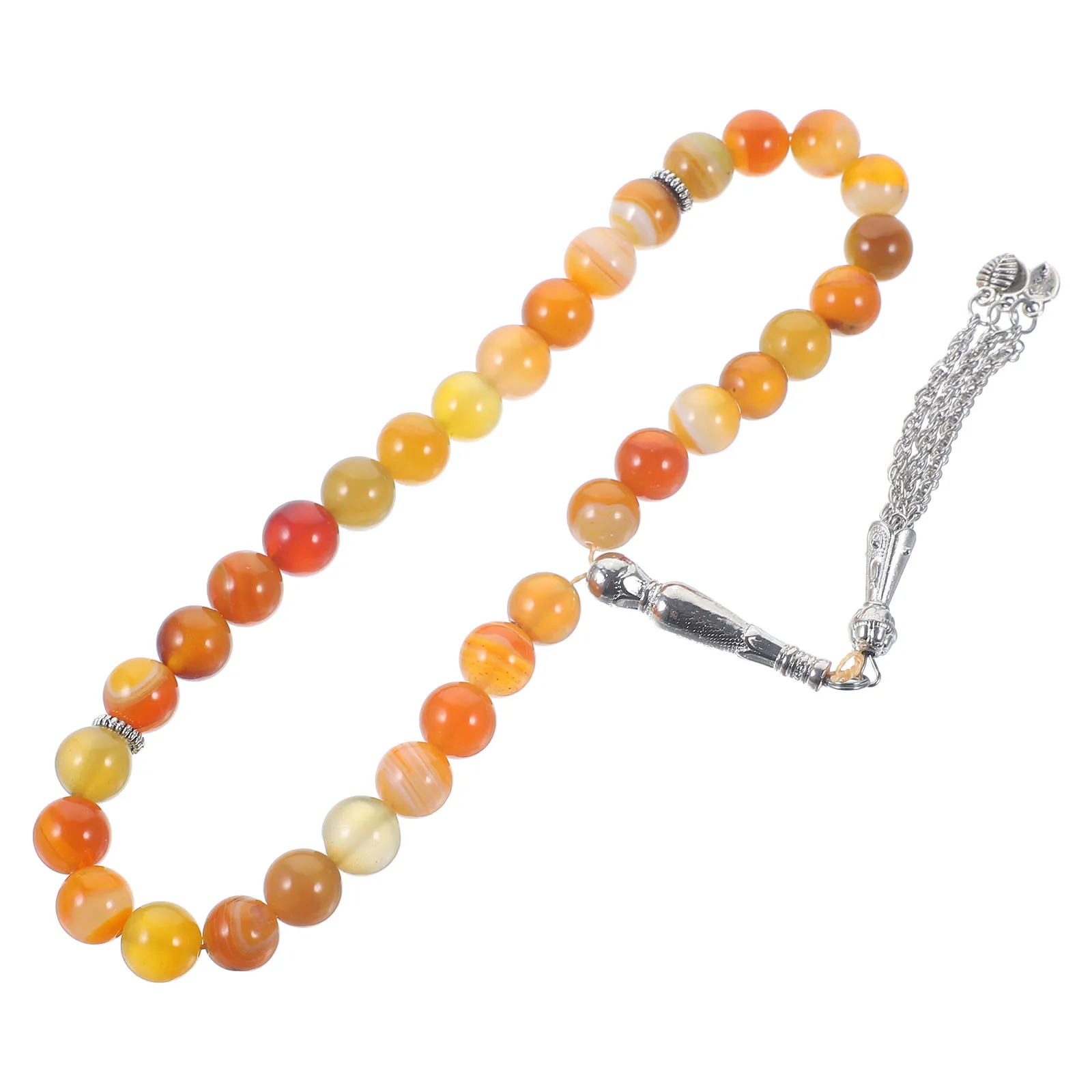 Agate Bead Rosary Prayer Bracelet Men'S Fashion Wrist Jewelry For Party Casual Daily Wear Beads Rosary 
Agate Bead Rosary Prayer Bracelet Men'S Fashion Wrist Jewelry For Party Casual Daily Wear Beads Rosary