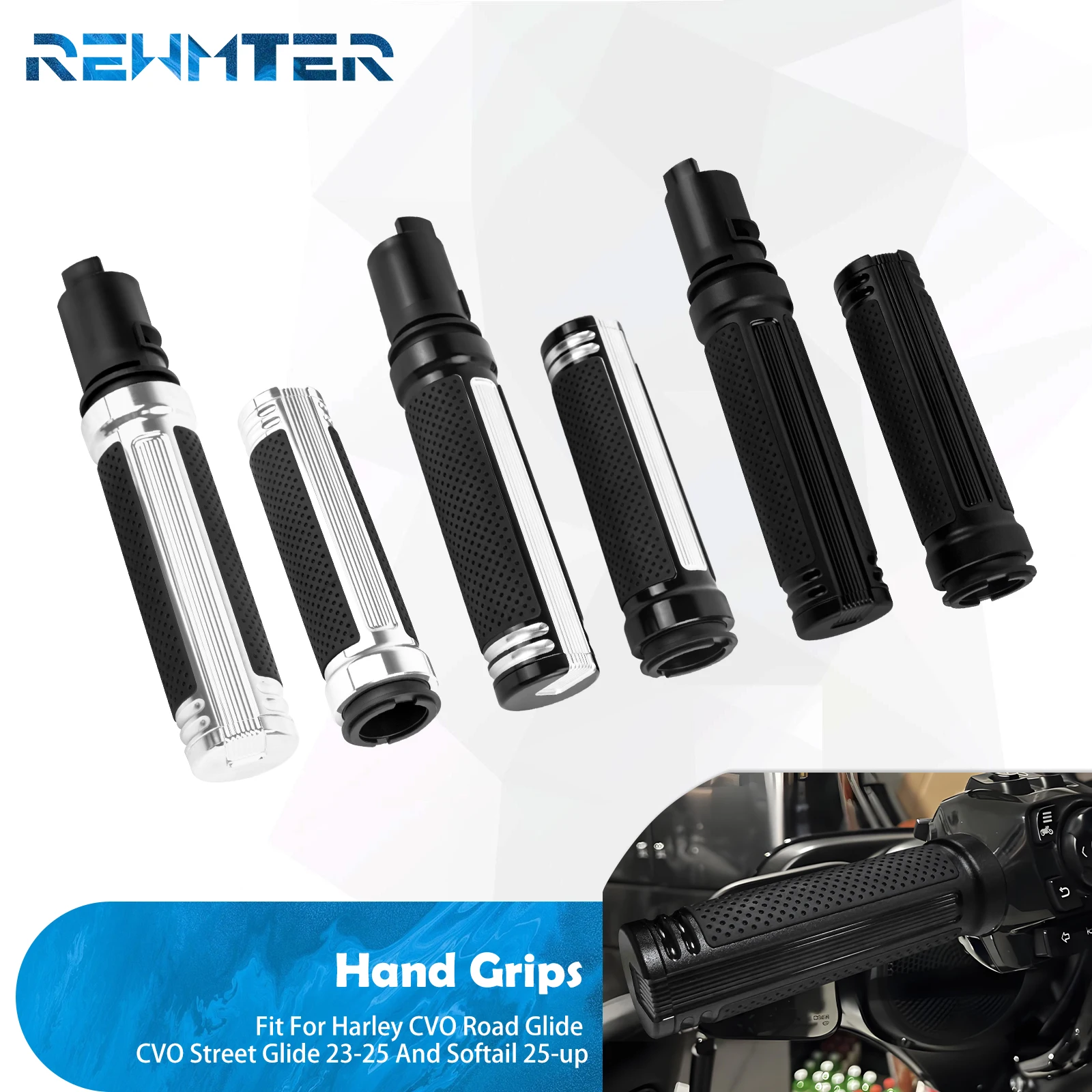 Motorcycle Hand Grips Handle Bar Hand Grip For Harley Touring CVO Street Road Glide FLHXSE FLHXSE 23-2025 Softail Fat Boy 25-UP
Motorcycle Hand Grips Handle Bar Hand Grip For Harley Touring CVO Street Road Glide FLHXSE FLHXSE 23-2025 Softail Fat Boy 25-UP