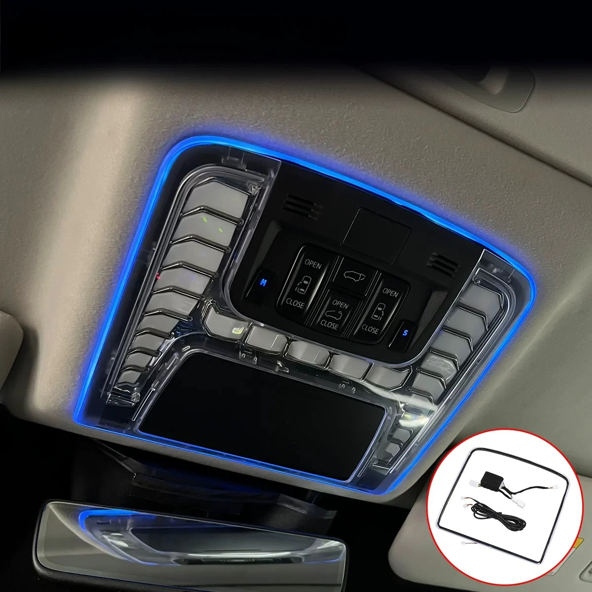 For Toyota Alphard 30 Series LM300 2015-2023 Front Ceiling Reading Atmosphere Light Car Roof Colorful Ambient Lamp Accessories
For Toyota Alphard 30 Series LM300 2015-2023 Front Ceiling Reading Atmosphere Light Car Roof Colorful Ambient Lamp Accessories