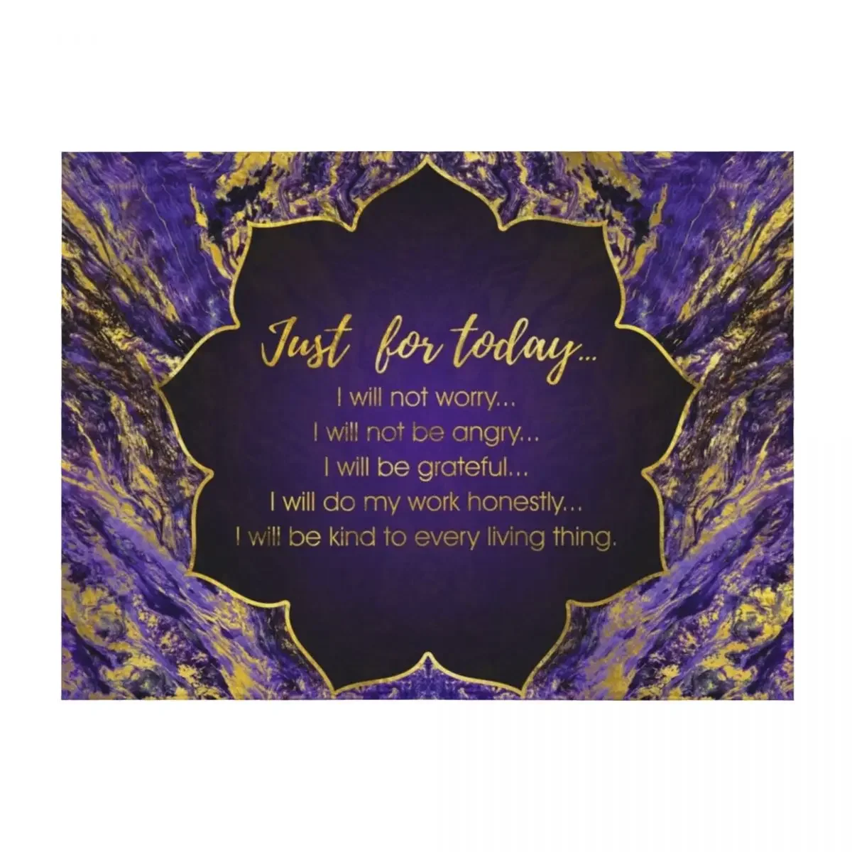 Reiki Principles - Reiki Precepts Throw Blanket warm winter Sleeping Bag Soft Big For Baby Blankets
Reiki Principles - Reiki Precepts Throw Blanket warm winter Sleeping Bag Soft Big For Baby Blankets
