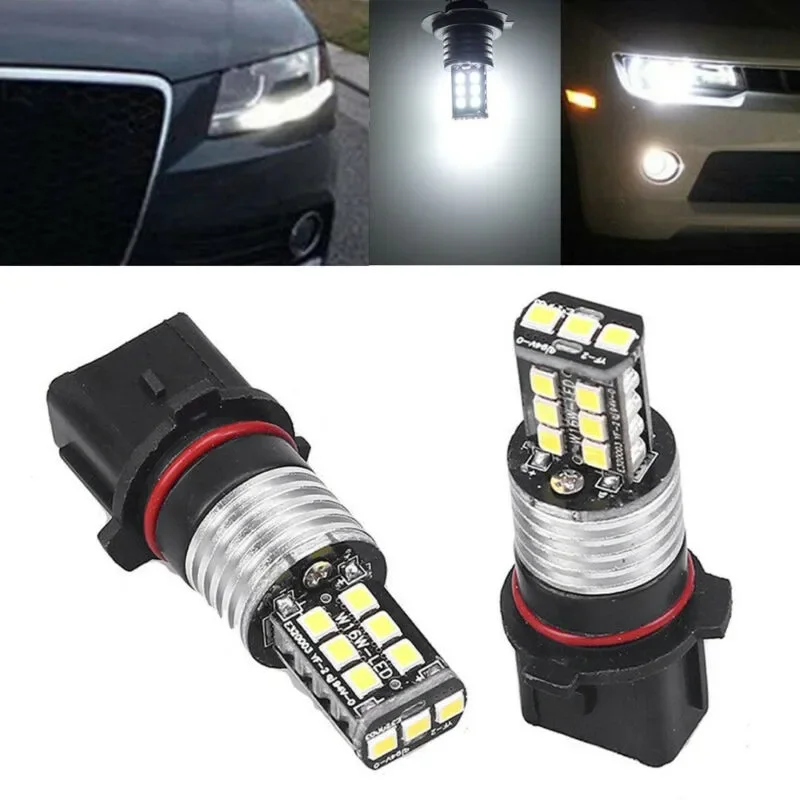 2x Canbus P13W LED Bulbs Daytime Running Light DRL Driving Fog Lamp DC 12V 6000K White Signal Lamp Car Accessories
2x Canbus P13W LED Bulbs Daytime Running Light DRL Driving Fog Lamp DC 12V 6000K White Signal Lamp Car Accessories