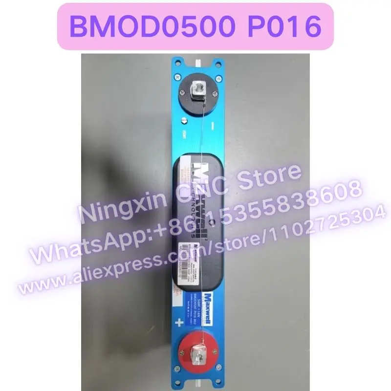 Second-hand BMOD0500 P016 B02/500F · 16V Super capacitor module Functional test OK Fast delivery
Second-hand BMOD0500 P016 B02/500F · 16V Super capacitor module Functional test OK Fast delivery