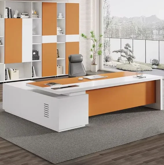 #Orange Solid Wood Executive Desk And Chair Set Modern Minimalist Design Extendable Durable For Home Office & Hotel Use
#Orange Solid Wood Executive Desk And Chair Set Modern Minimalist Design Extendable Durable For Home Office & Hotel Use