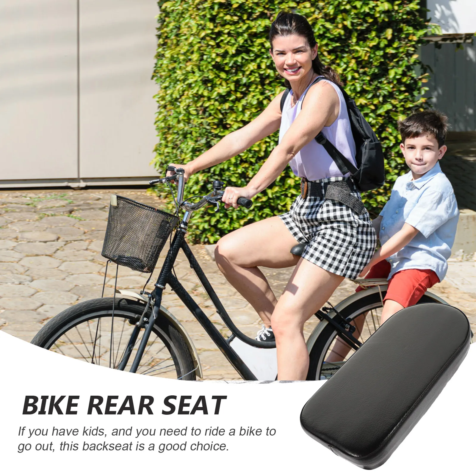 Bicycle Seat Cushion Wide Saddle Padded Seats Extra Comfort Black Color Adult Kids Rear Seats Durable Creative Mountain Stable
Bicycle Seat Cushion Wide Saddle Padded Seats Extra Comfort Black Color Adult Kids Rear Seats Durable Creative Mountain Stable