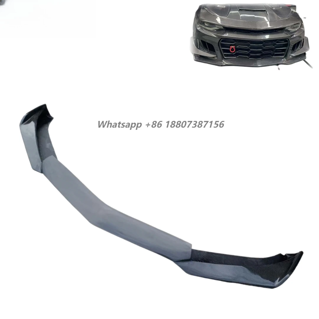 For 6th Generation Camaro 2016-2024 1LE / ZL1 Style High Quality Customized Carbon Fiber Front Lip Body Kit
For 6th Generation Camaro 2016-2024 1LE / ZL1 Style High Quality Customized Carbon Fiber Front Lip Body Kit