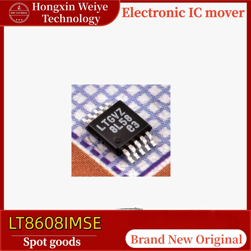 2/10 pcs LT8608IMSE LTGVZ MSOP10 3V~42V 1.5A buck DC-DC power chip brand new in stock
2/10 pcs LT8608IMSE LTGVZ MSOP10 3V~42V 1.5A buck DC-DC power chip brand new in stock