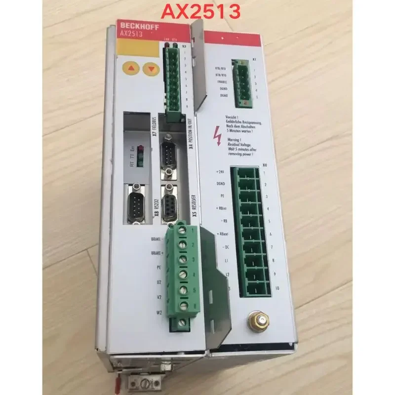Second-hand Beckhoff AX2513-B750 driver function test is normal
Second-hand Beckhoff AX2513-B750 driver function test is normal