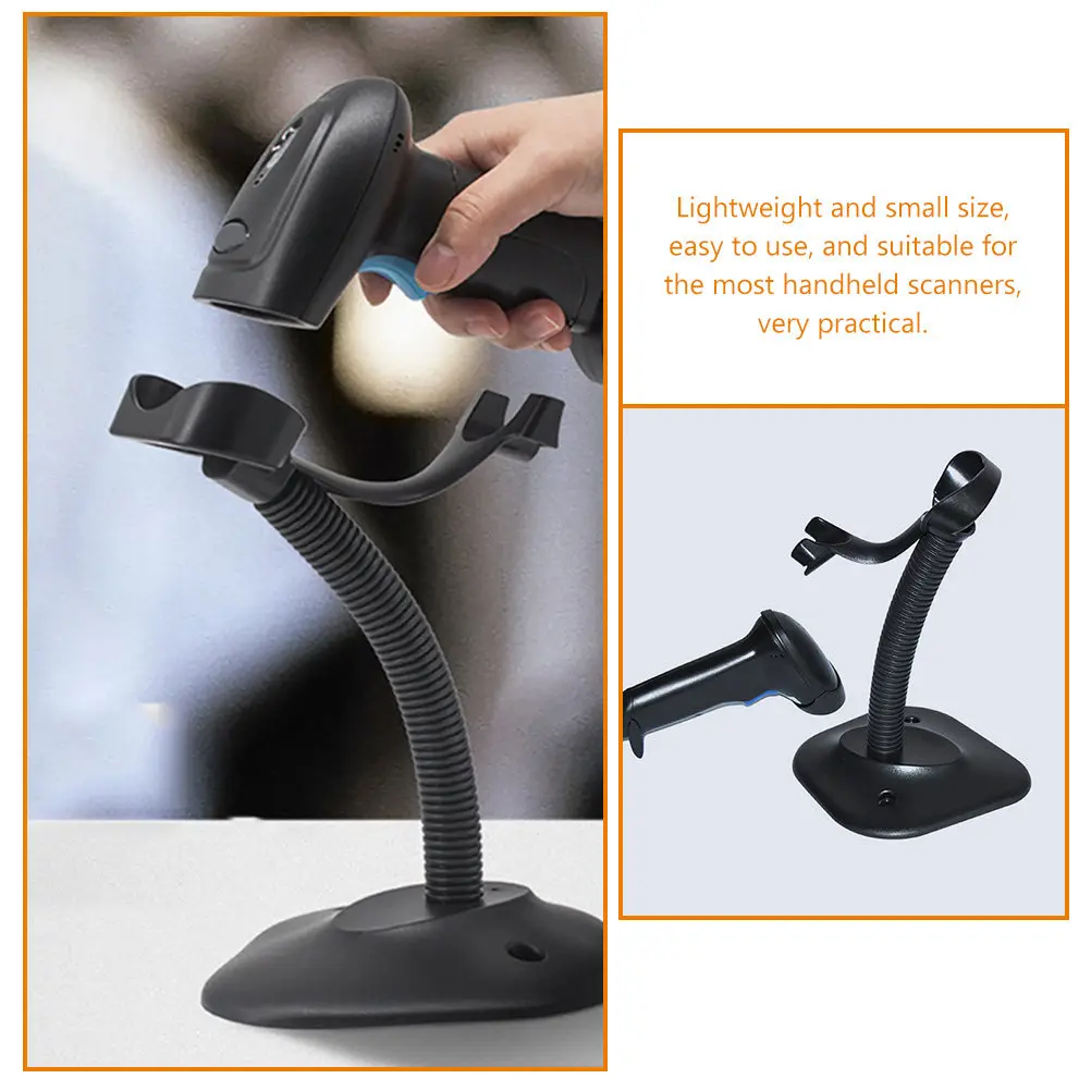 Barcode Scanner Holder Lightweight Portable PP Material Stable Handheld Reader Bracket Desk Mount Multiscene Use Scanner Stand
Barcode Scanner Holder Lightweight Portable PP Material Stable Handheld Reader Bracket Desk Mount Multiscene Use Scanner Stand