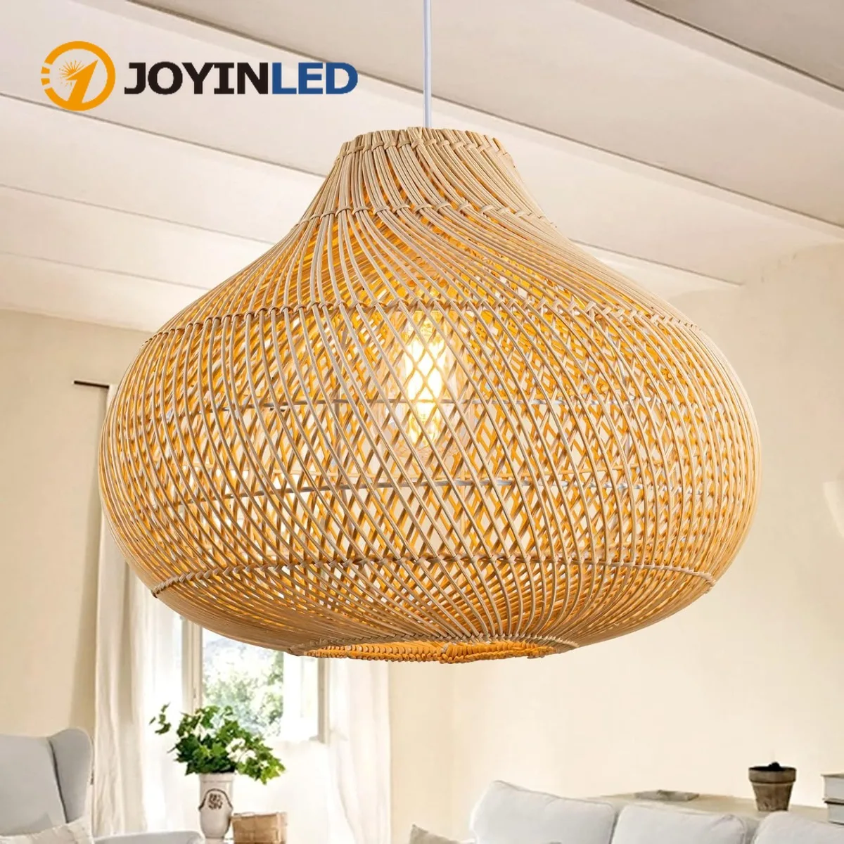 Beige/Black Rattan Chandelier Hand-Woven Wicker Pendant Lights Boho E27 Hanging Light for Dining Room Kitchen Island Living Room
Beige/Black Rattan Chandelier Hand-Woven Wicker Pendant Lights Boho E27 Hanging Light for Dining Room Kitchen Island Living Room