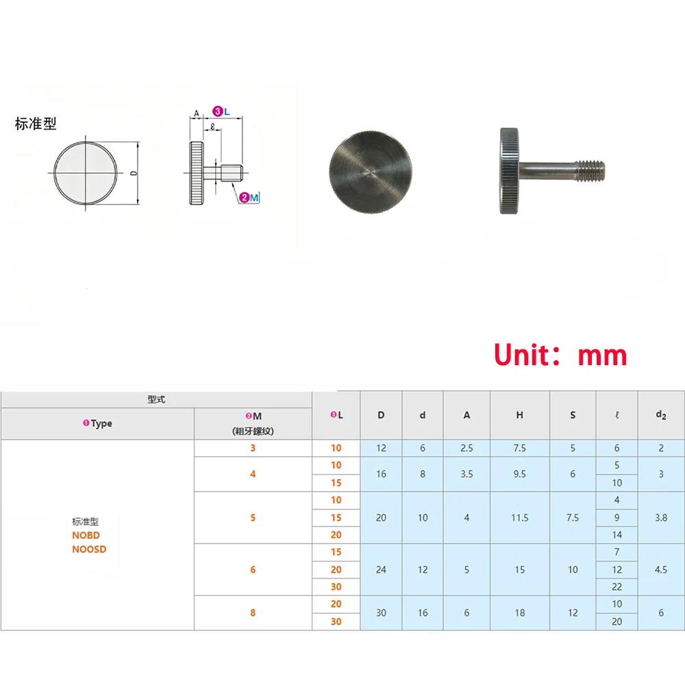 304 Stainless Steel Screw M3 M4 M5 M6 Knurled Handle Partially Threaded Hand‑Tight Adjustable Knob Industrial Hardware Fittings
304 Stainless Steel Screw M3 M4 M5 M6 Knurled Handle Partially Threaded Hand‑Tight Adjustable Knob Industrial Hardware Fittings