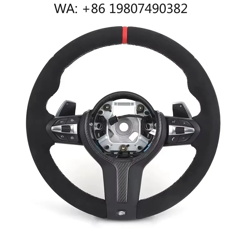 Matte Carbon Fiber Steering Wheel, Wide Paddle Design, F- Sport Tuning Car Interior Modification Parts
Matte Carbon Fiber Steering Wheel, Wide Paddle Design, F- Sport Tuning Car Interior Modification Parts