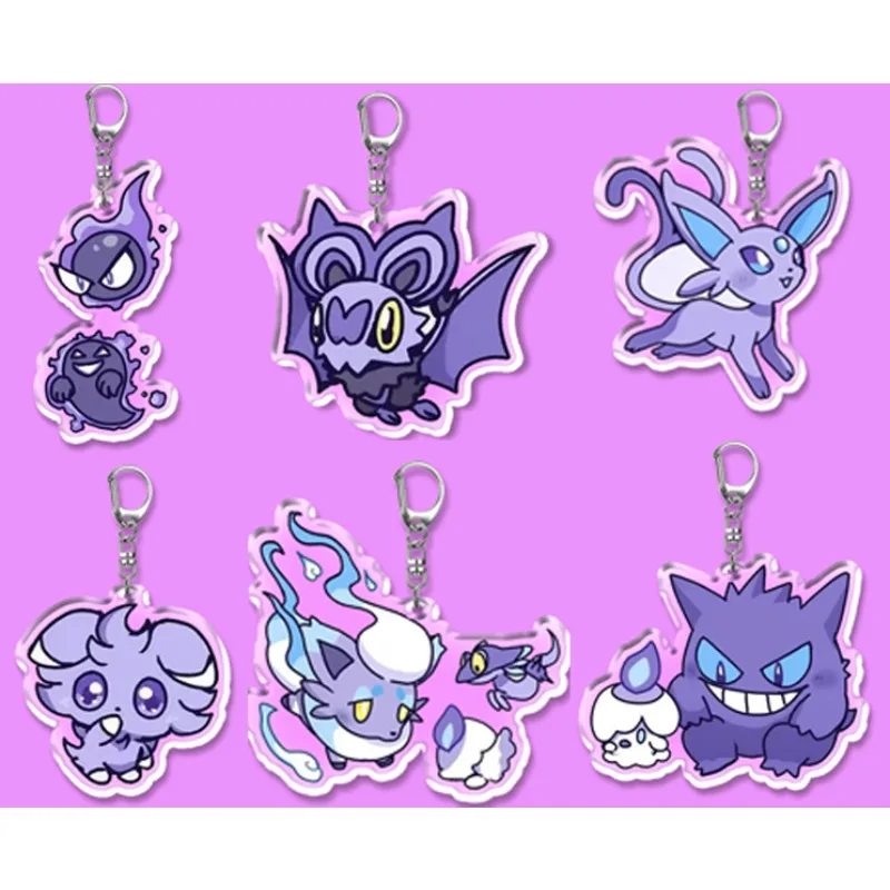 Оригинальный акриловый брелок-подвеска ручной работы с персонажами Espeon, Gengar, Chandelure, Noibat, Hisuian Zorua, Espurr. Милый мультяшный аниме-брелок-игрушка в подарок.
Оригинальный акриловый брелок-подвеска ручной работы с персонажами Espeon, Gengar, Chandelure, Noibat, Hisuian Zorua, Espurr. Милый мультяшный аниме-брелок-игрушка в подарок.