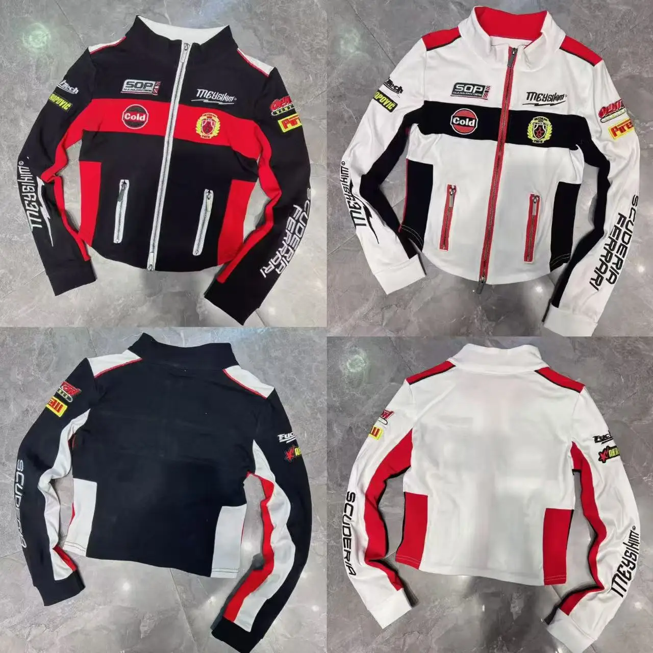 Long-sleeved T-shirt Women's 2026 Spring New Trendy Cool Patch Letter Embroidery Contrasting Color Printing Waist Jacket
Long-sleeved T-shirt Women's 2026 Spring New Trendy Cool Patch Letter Embroidery Contrasting Color Printing Waist Jacket