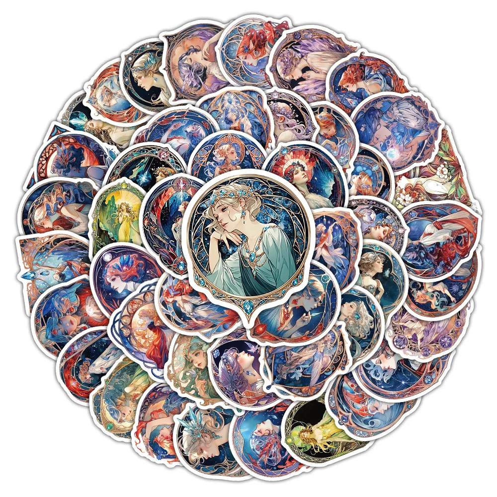 10/50PCS Crystal Woman Graffiti Sticker Mermaid Princess Fairy Personality Decal For Laptop Phone Guitar Skateboard Kid Toys
10/50PCS Crystal Woman Graffiti Sticker Mermaid Princess Fairy Personality Decal For Laptop Phone Guitar Skateboard Kid Toys