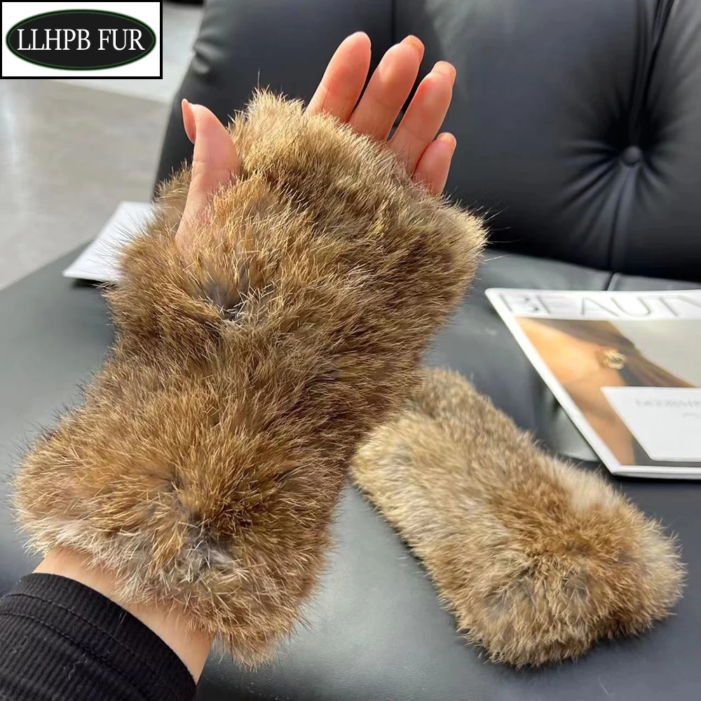 Real Rabbit Fur Gloves Winter Women Warm Soft 100% Natural Rabbit Fur Gloves Knitted Thick Female Genuine Rabbit Fur Mittens
Real Rabbit Fur Gloves Winter Women Warm Soft 100% Natural Rabbit Fur Gloves Knitted Thick Female Genuine Rabbit Fur Mittens