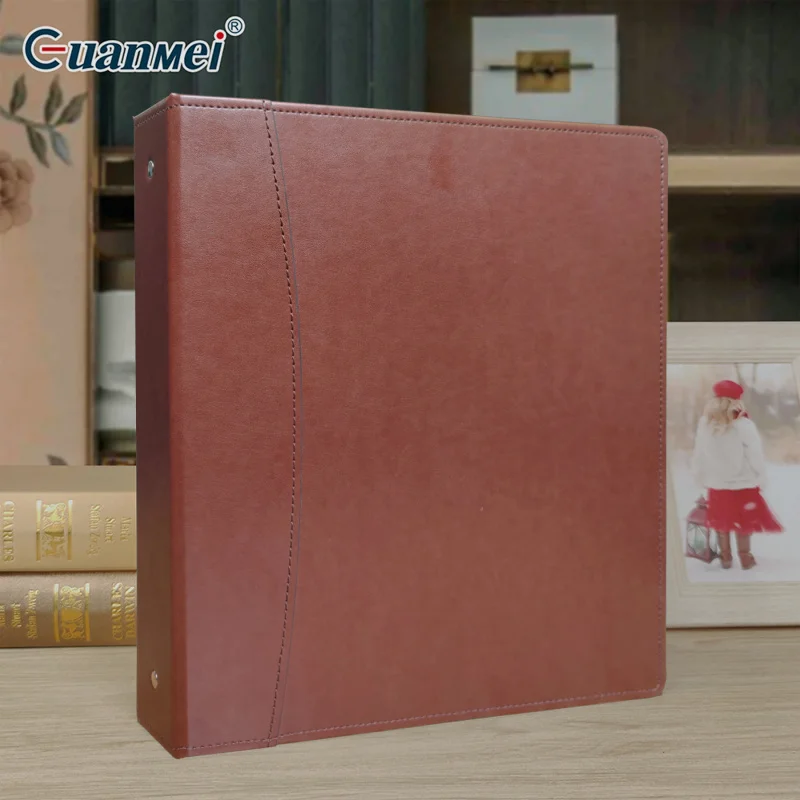 Customized. Guangmei Factory Office PU Leather Folder Storage Folder 3-Ring Binder-Border E
Customized. Guangmei Factory Office PU Leather Folder Storage Folder 3-Ring Binder-Border E