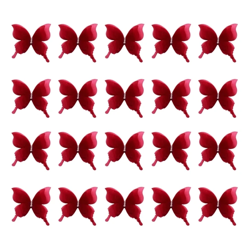 E56A 20Pcs Sew on Fabric Patches Rhinestones Butterfly Appliques Embroidered Applique for Sewing Craft Hair Accessories
E56A 20Pcs Sew on Fabric Patches Rhinestones Butterfly Appliques Embroidered Applique for Sewing Craft Hair Accessories