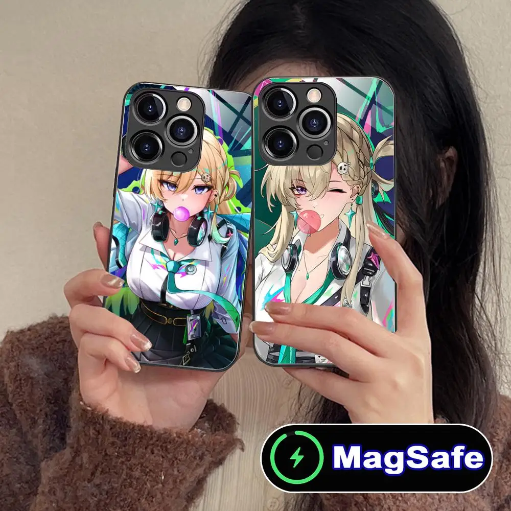 Чехол для телефона Wuthering Waves Lynae для iPhone 17 16 15 14 13 12 11 Air Pro Max Plus Mini, стеклянный, цветной, с поддержкой MagSafe, красивый чехол
Чехол для телефона Wuthering Waves Lynae для iPhone 17 16 15 14 13 12 11 Air Pro Max Plus Mini, стеклянный, цветной, с поддержкой MagSafe, красивый чехол