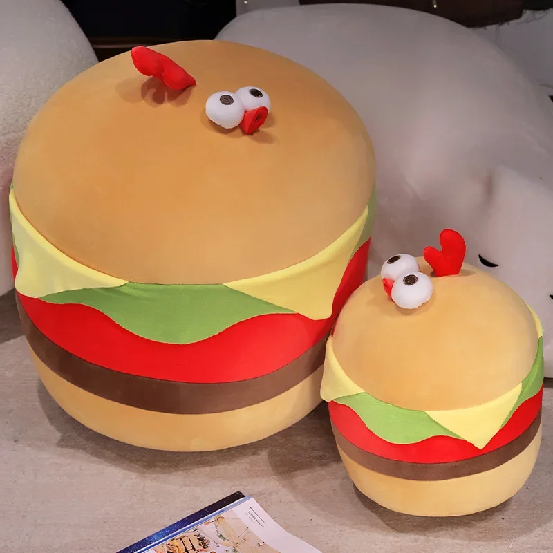 Новые плюшевые игрушки в форме гамбургера курица креативная забавная плюшевая игрушка кукла подушка детский подарок реалистичный гамбургер мягкая игрушка
Новые плюшевые игрушки в форме гамбургера курица креативная забавная плюшевая игрушка кукла подушка детский подарок реалистичный гамбургер мягкая игрушка