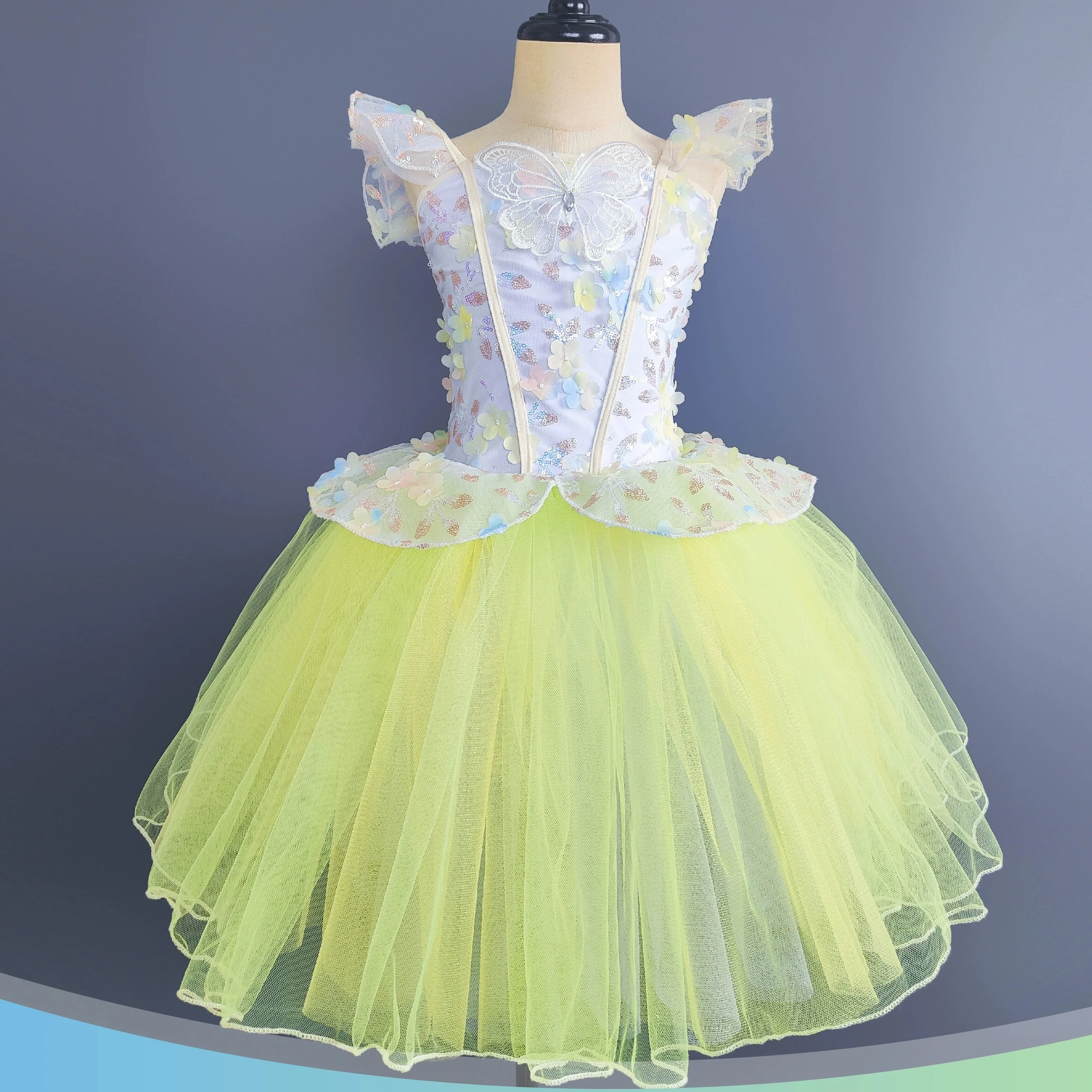Ballerina yellow Ballet Dress for Girl Kids Giselle Professional Competition Dance Lilac Puffy Skirt Long Dress Ballet Costume
Ballerina yellow Ballet Dress for Girl Kids Giselle Professional Competition Dance Lilac Puffy Skirt Long Dress Ballet Costume