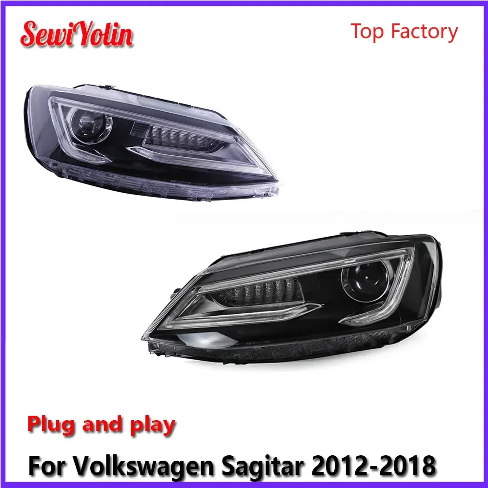Car LED Headlight Light Assemblies For Volkswagen Sagitar 2012-2018 Auto Fog DRL Brake Turn Signal Lamp Plug And Play
Car LED Headlight Light Assemblies For Volkswagen Sagitar 2012-2018 Auto Fog DRL Brake Turn Signal Lamp Plug And Play